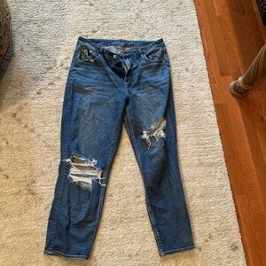 American Eagle Distressed Blue Jeans